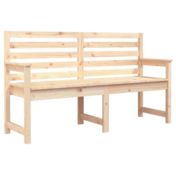 Ławka ogrodowa, 159,5x48x91,5 cm, lite drewno sosnowe 550349