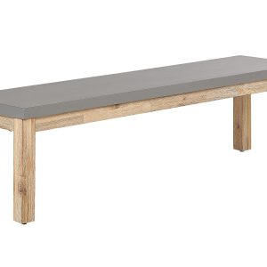 Ławka ogrodowa 3-osobowa beton szara 65494 Ławka ogrodowa 3-osobowa beton szara 65494