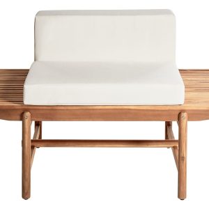 Ławka ogrodowa akacja 135×84 cm jasne drewno 516880 Ławka ogrodowa akacja 135×84 cm jasne drewno 516880