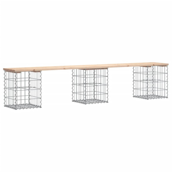 Ławka ogrodowa Brąz 203 x 31 x 42 cm Drewno sosnowe vidaXL 565129