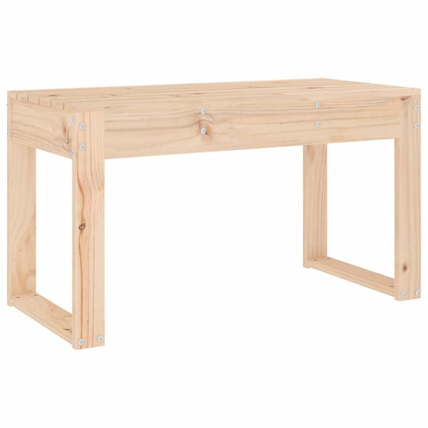 Ławka ogrodowa Brąz 80 x 38 x 45 cm Drewno sosnowe vidaXL 565695