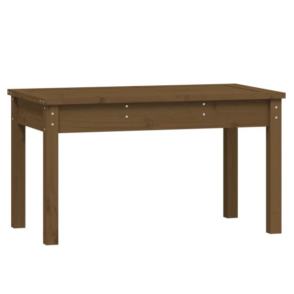 Ławka ogrodowa Brąz 80 x 44 x 45 cm Drewno sosnowe vidaXL 565091