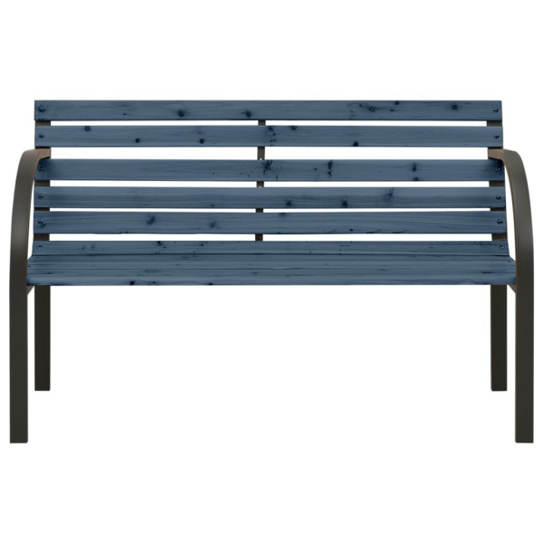 Ławka ogrodowa dla dzieci, 81 cm, drewno stroigły, szara 560595