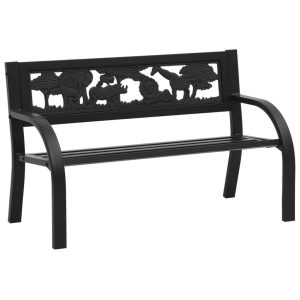 Ławka ogrodowa dla dzieci, 86 cm, stalowa 562820 Ławka ogrodowa dla dzieci, 86 cm, stalowa 562820