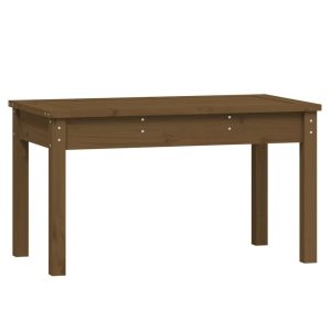 Ławka ogrodowa, miodowy brąz, 80x44x45 cm, lite drewno sosnowe 561029 Ławka ogrodowa, miodowy brąz, 80x44x45 cm, lite drewno sosnowe 561029