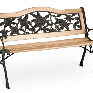 Ławka ogrodowa parkowa drewniana 123,5x74x48 cm Sofotel 171597 Ławka ogrodowa parkowa drewniana 123,5x74x48 cm Sofotel 171597