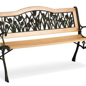 Ławka ogrodowa parkowa drewniana 123,5x74x48 cm Sofotel 171595 Ławka ogrodowa parkowa drewniana 123,5x74x48 cm Sofotel 171595