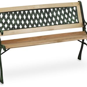 Ławka ogrodowa parkowa drewniana 124x43x74 cm Sofotel 171598 Ławka ogrodowa parkowa drewniana 124x43x74 cm Sofotel 171598