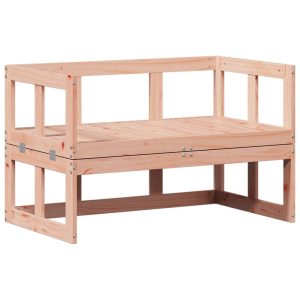 Ławka ogrodowa, rozkładana, lite drewno daglezjowe 562636 Ławka ogrodowa, rozkładana, lite drewno daglezjowe 562636