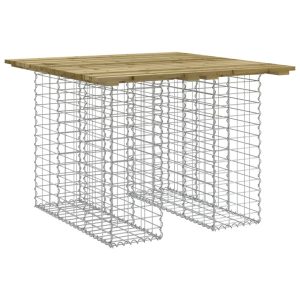 Ławka ogrodowa z gabionem, 100x102x72 cm, impregnowana sosna 560888 Ławka ogrodowa z gabionem, 100x102x72 cm, impregnowana sosna 560888