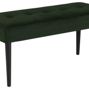 ŁAWKA TAPICEROWANA Glory VIC leśna zieleń PIKOWANA metal 330925 ŁAWKA TAPICEROWANA Glory VIC leśna zieleń PIKOWANA metal 330925