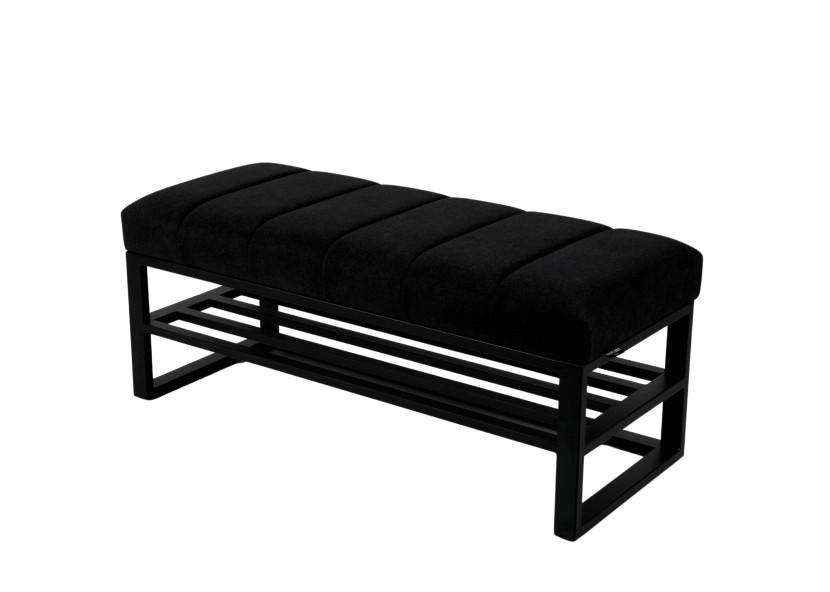 Ławka Tapicerowana Industrialna LGM-445 Tkanina HOLD ME 06 232563
