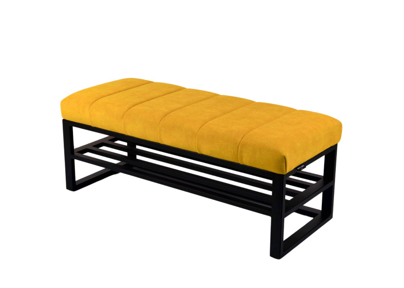 Ławka Tapicerowana Industrialna LGM-445 Tkanina HOLD ME 12 232502