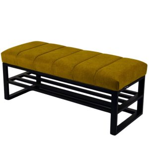Ławka Tapicerowana Industrialna LGM-445 Tkanina STRONG 07 233308