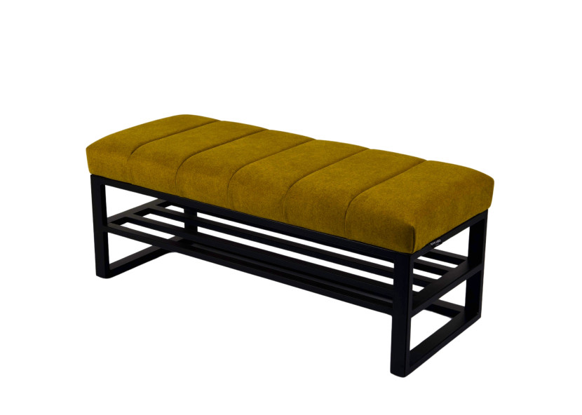 Ławka Tapicerowana Industrialna LGM-445 Tkanina STRONG 07 233294