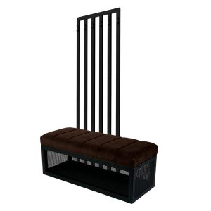 Ławka tapicerowana z wieszakiem LGM-545 tk. HOLD-ME-06 371414 Ławka tapicerowana z wieszakiem LGM-545 tk. HOLD-ME-06 371414