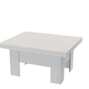 Ławostół ERICA, rozkładany 100-200cm w kolorze biel alpejska 657216