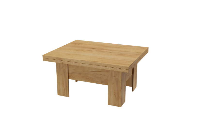 Ławostół ERICA, rozkładany 100-200cm w kolorze dąb kraft złoty 657221