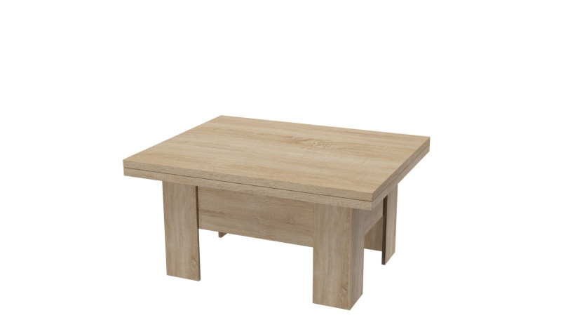 Ławostół ERICA, rozkładany 100-200cm w kolorze dąb sonoma 657224