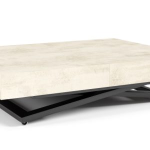 Ławostół Nowoczesny SIENNA, nogi U – White Chromix 684983 Ławostół Nowoczesny SIENNA, nogi U – White Chromix 684983