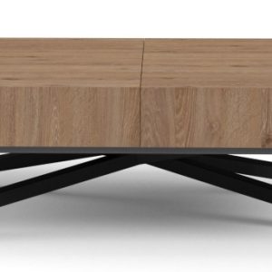 Ławostół Nowoczesny SIENNA, nogi X – Truffle Brown davos Oak 684984 Ławostół Nowoczesny SIENNA, nogi X – Truffle Brown davos Oak 684984