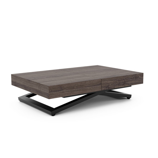 Ławostół rozkładany SANELLE U anthracite sherman oak 712710