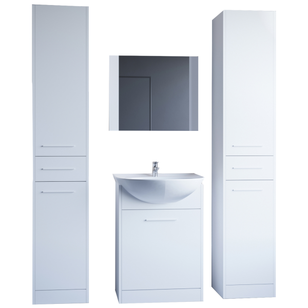 Łazienka LIMS MAX biały laminat 300865