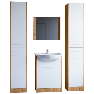 Łazienka LIMS MAX dąb artisan / biały 300831 Łazienka LIMS MAX dąb artisan / biały 300831
