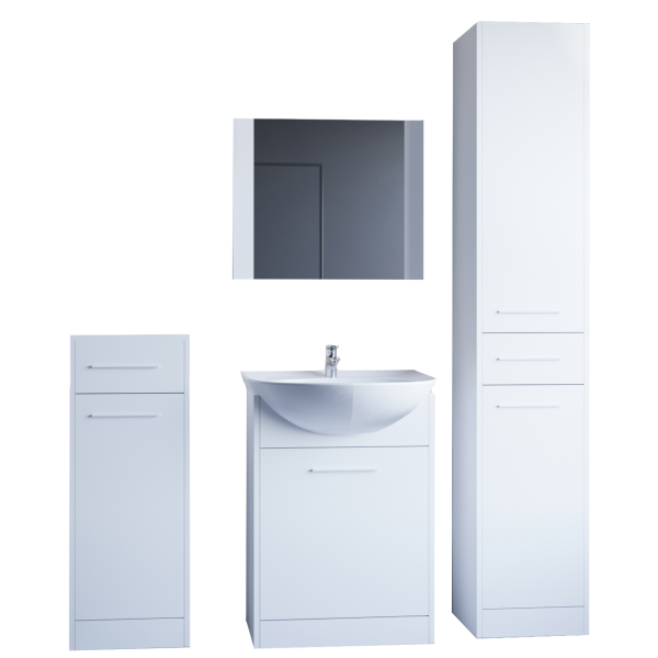 Łazienka LIMS MINI biały laminat 300842