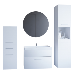 Łazienka LIPPY biały laminat 300828 Łazienka LIPPY biały laminat 300828