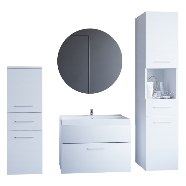 Łazienka LIPPY biały laminat 300828