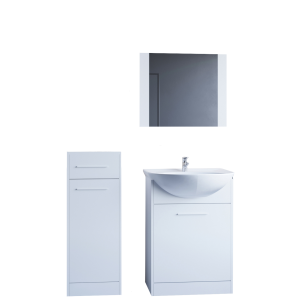 Łazienka NIKO MINI biały laminat 300862 Łazienka NIKO MINI biały laminat 300862