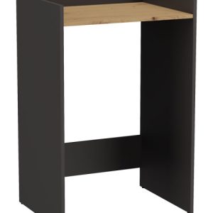 Łazienkowa szafka na pralkę antracyt + dąb artisan – Lureon 649871 Łazienkowa szafka na pralkę antracyt + dąb artisan – Lureon 649871