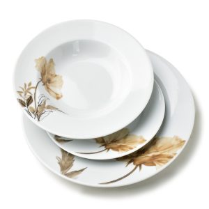 LEA BEIGE Komplet obiadowy 18 elementów 21,8cm/19,2/27cm talerz zupa 220ml 965925 LEA BEIGE Komplet obiadowy 18 elementów 21,8cm/19,2/27cm talerz zupa 220ml 965925