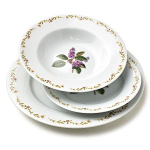 LEA LILAC Komplet obiadowy 18 elementów 21,8cm/19,2/27cm talerz zupa 220ml 965926 LEA LILAC Komplet obiadowy 18 elementów 21,8cm/19,2/27cm talerz zupa 220ml 965926