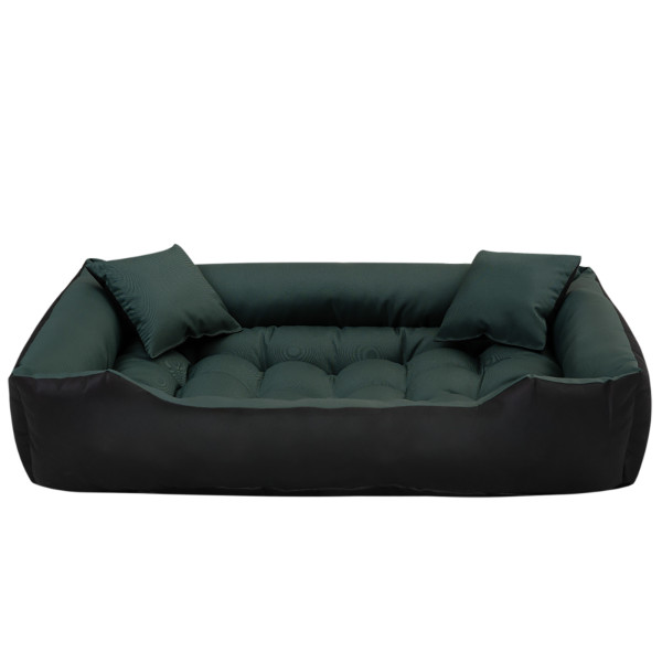 Legowisko Dla Psa Wodoodporne Posłanie Kanapa Sofa 115X95 Cm Zielone 750418