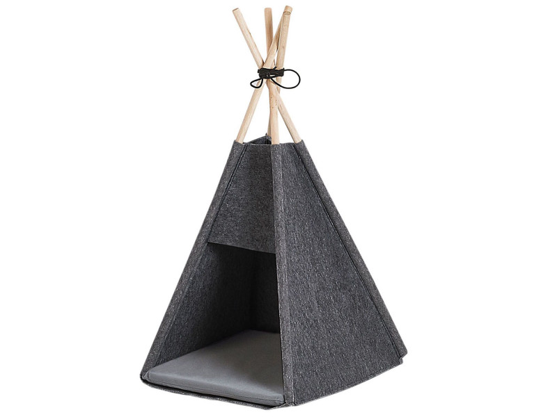 Legowisko namiot tipi dla kota ciemnoszary 57985