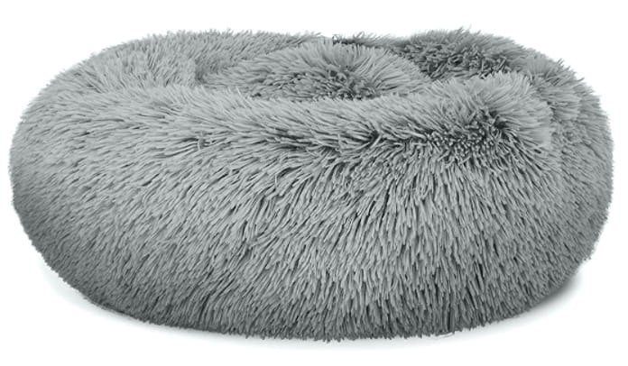 Legowisko pluszowe S 40cm - jasnoszare 225013