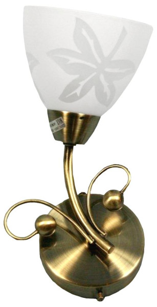 Leila KINKIET lampa 1x40w e14 patyna 794866