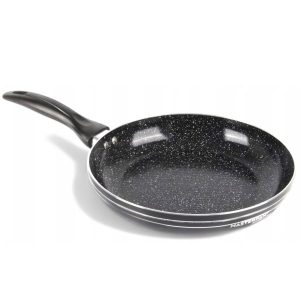 Lekka Patelnia Granitowa 22 Cm Plaster Miodu Indukcja Gaz 1.4L 4.5 Cm 670037