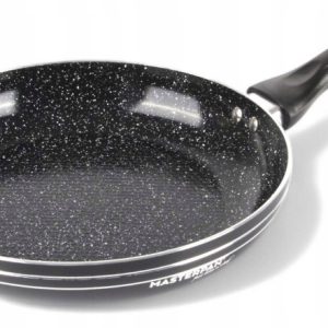Lekka Patelnia granitowa 22cm plaster miodu indukcja gaz 1,4L 4,5cm 678889
