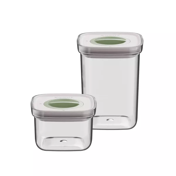 LEO Zestaw 2 pojemników na żywność (1x 0,4L; 1x 1,0L) BergHOFF SMART SEAL 834488