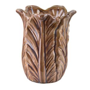 LETTU Wazon 16x16x20cm liście 841256 LETTU Wazon 16x16x20cm liście 841256