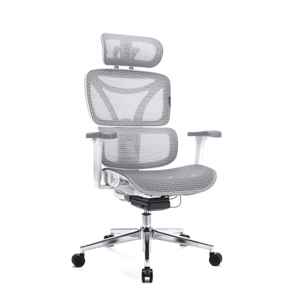 LEVANO SYSTEM Fotel ergonomiczny Control Pro Biały 211543