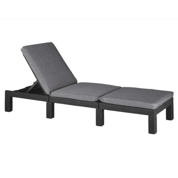 Leżak Antracyt 195 x 65 x 25.5 cm polipropylen Keter 219081