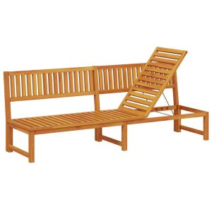 Leżak Drewniany Ogrodowy Leżanka Wypoczynkowa Na Taras Balkon Ogród 942138 Leżak Drewniany Ogrodowy Leżanka Wypoczynkowa Na Taras Balkon Ogród 942138