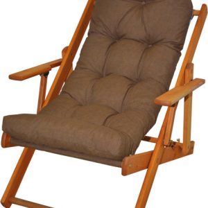 Leżak drewniany poduszka na leżak komplet BORNEO I 550 190565 Leżak drewniany poduszka na leżak komplet BORNEO I 550 190565