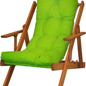 Leżak drewniany poduszka na leżak komplet BORNEO I 551 190558 Leżak drewniany poduszka na leżak komplet BORNEO I 551 190558