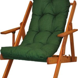 Leżak drewniany poduszka na leżak komplet BORNEO I 552 190559 Leżak drewniany poduszka na leżak komplet BORNEO I 552 190559