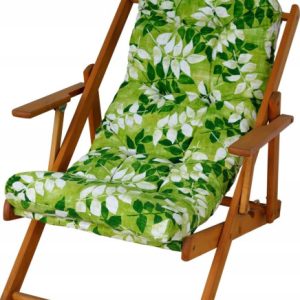 Leżak drewniany poduszka na leżak komplet BORNEO I 575 190571 Leżak drewniany poduszka na leżak komplet BORNEO I 575 190571